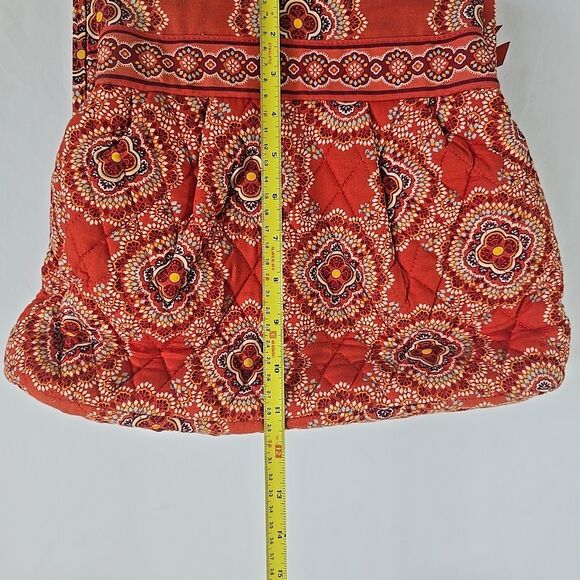 Vera Bradley Alice Shoulder Bag in Paprika Kisslock Clasp Closure - Picture 8 of 9